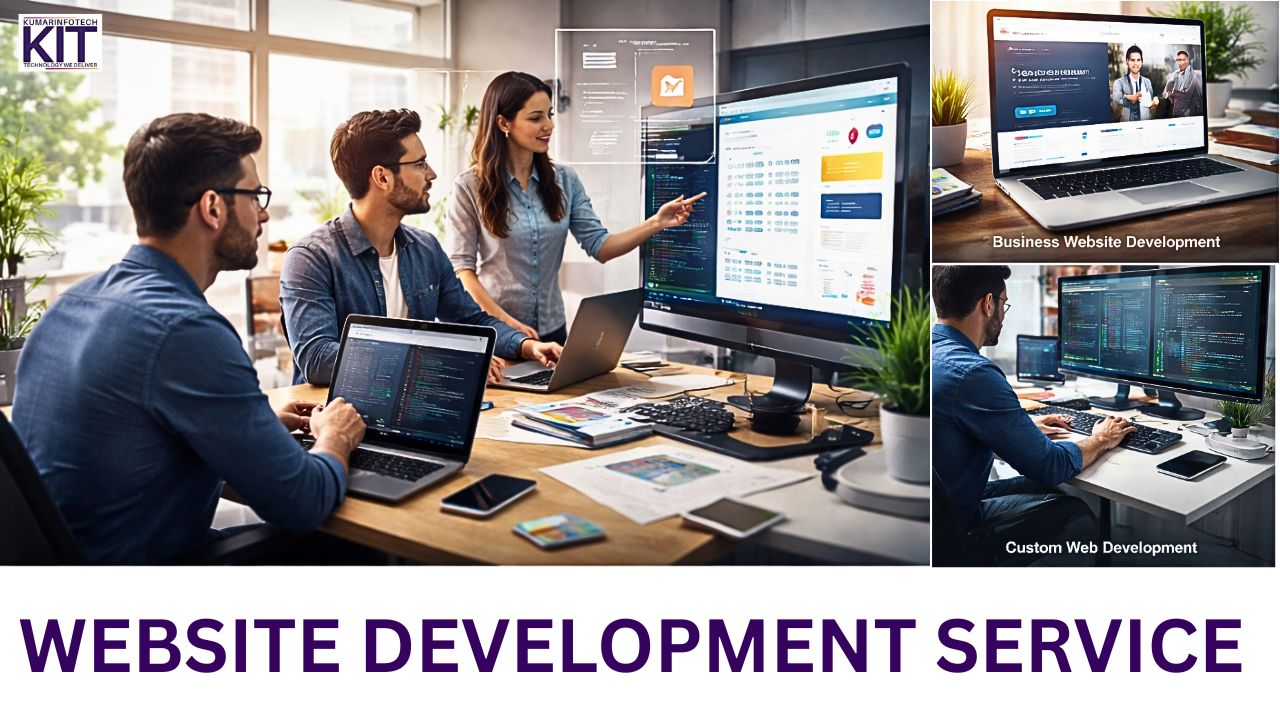 Professional Website Development Services by Kumarinfotech IT Services